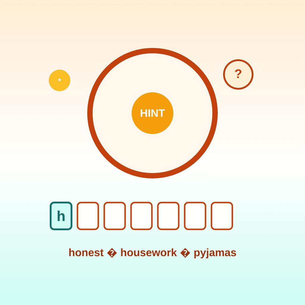 Английски – Hint Hangman
